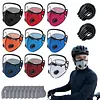 Cycling Face Mask with Active Carbon Filter Dust-Proof Breathable