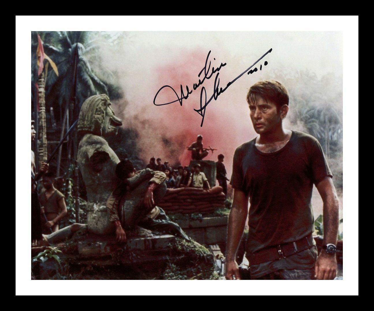 Martin Sheen - Apocalypse Now Autographed Signed & Framed Photo Poster painting