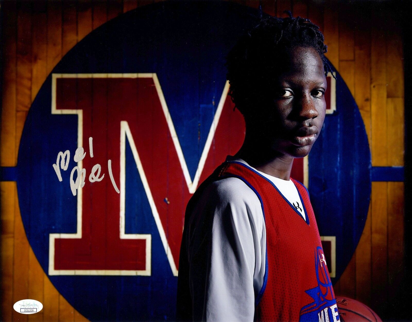 Bol Bol Signed 11x14 Photo Poster painting JSA COA Autograph RC Auto Denver Nuggets Gem Mint 10?