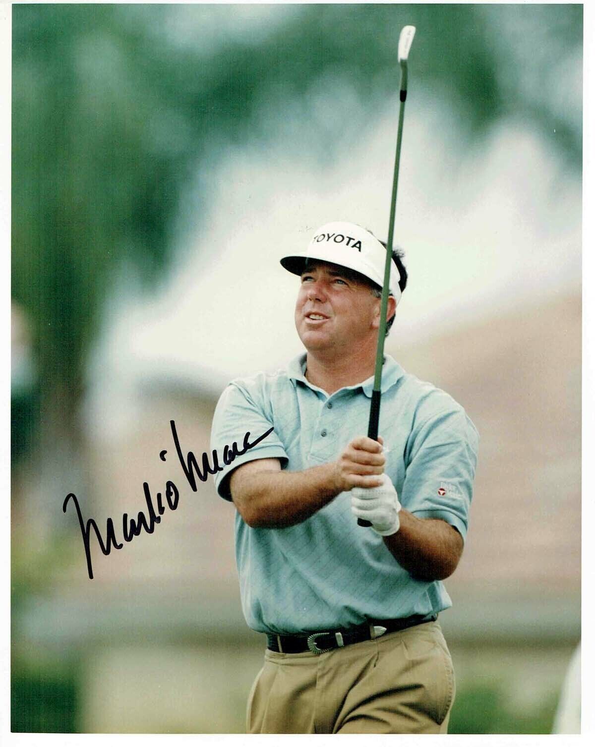 Mark O'MEARA SIGNED 1998 Open Golf Champion 10x8 Photo Poster painting 3 AFTAL Autograph COA