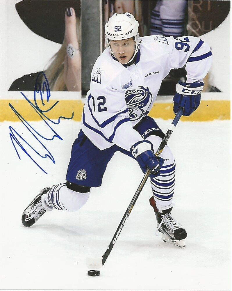 Mississauga Steelheads Alexander Nylander Autographed Signed 8x10 Photo Poster painting COA D