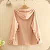 Long sleeve hooded jacket