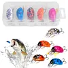5Pcs Cicada Bait 3.8cm 4g Fishing Lure Artificial Ladybug Fishing Bait Hard Bait
