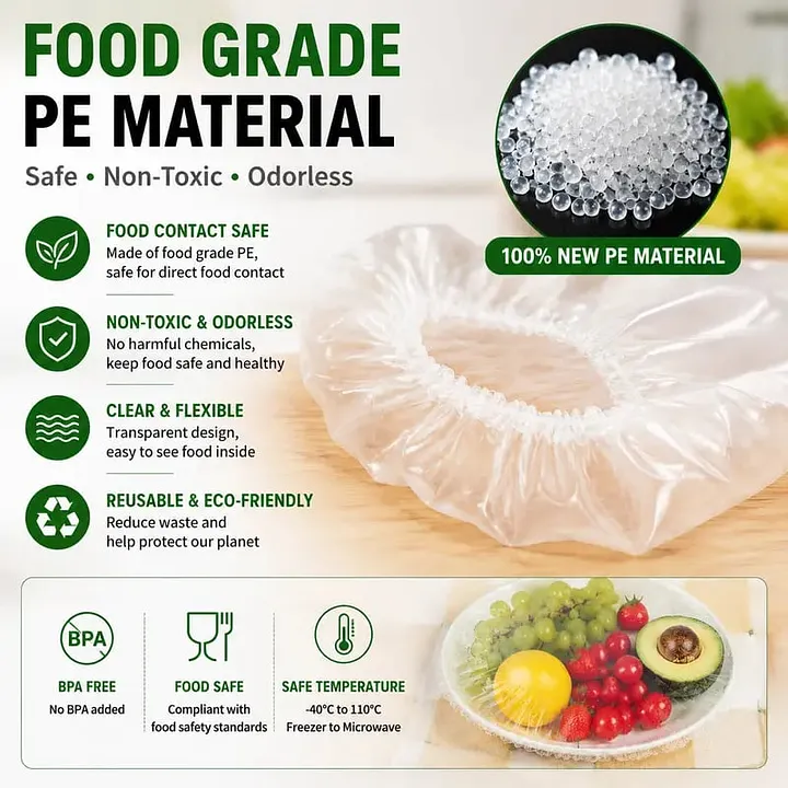 Flexible food-grade PE casings