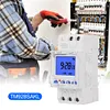 Weekly Programmable Digital Timer Switch LCD Time Relay DIN Rail Mount