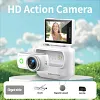 Outdoor sports camera, HD recording camcorder, WiFi magnetic detachable thumb camera