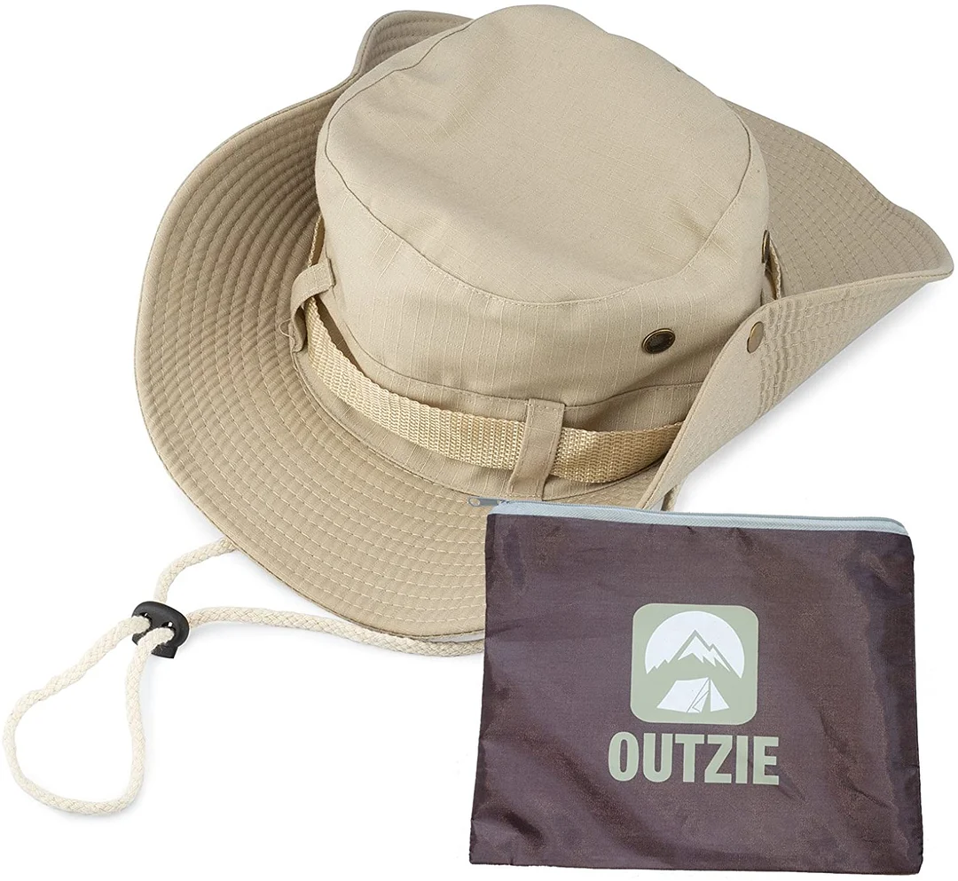 Packable Booney Sun Hat |Lightweight Cotton |Fishing Gardening
