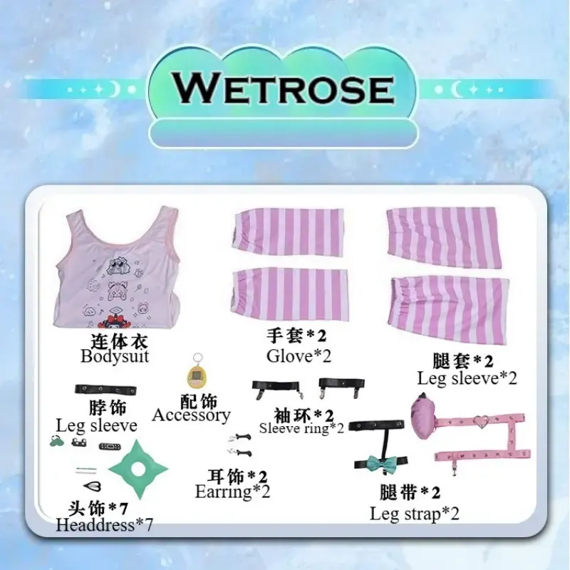 [Wetrose] Pre-Order Zenless Zone Zero & KFC Collab Sunna Chinatsu Remiel Swimsuit Vest Game Outfit Cosplay Costume 
