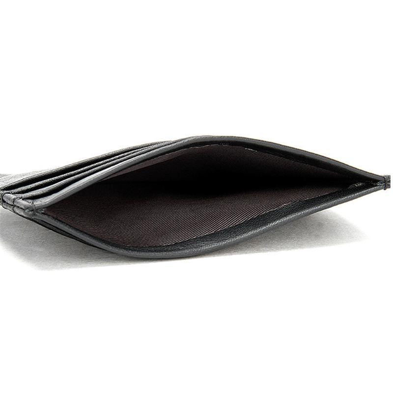 Casual Leather Solid Color Card Pack Change Purse