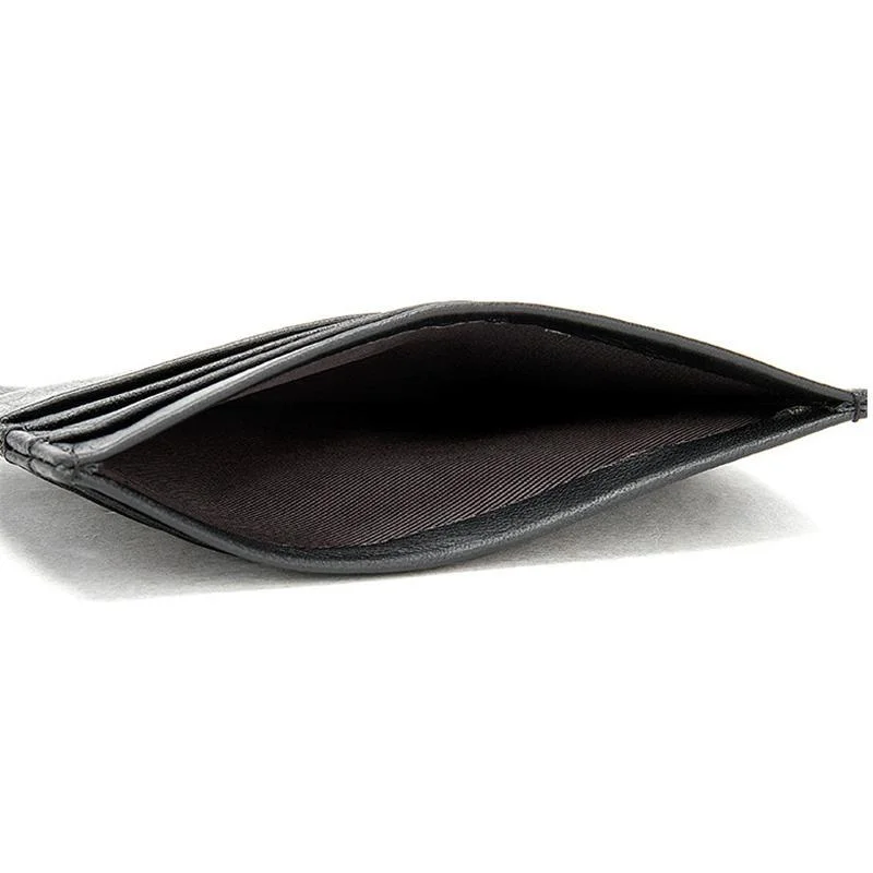 Casual Leather Solid Color Card Pack Change Purse