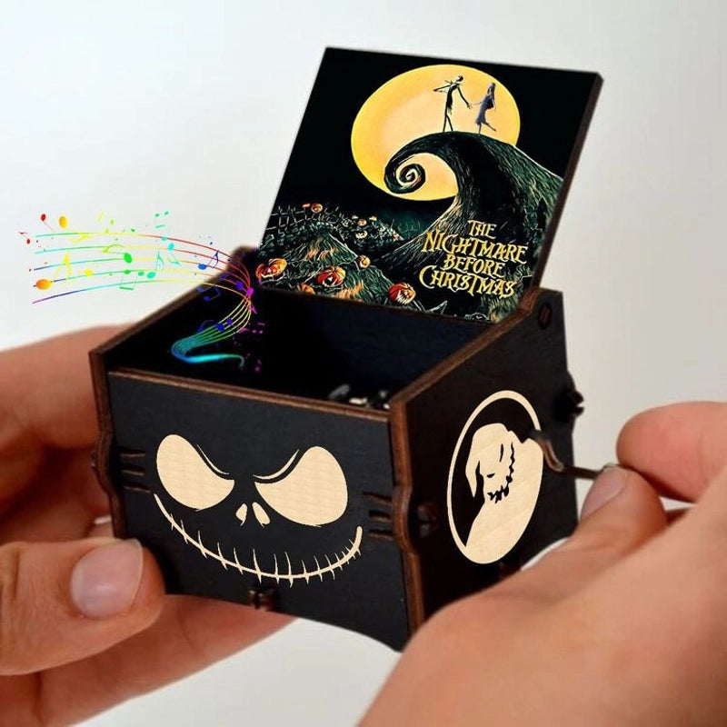 Halloween Vintage Style Pumpkin Letter Cat Wood