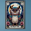 Diamond Painting -DIY Round Partial AB Drill Owl(45x65cm)