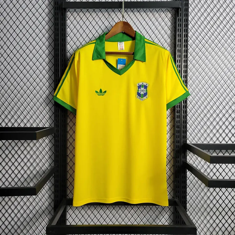 1978 Brazil home retro jersey