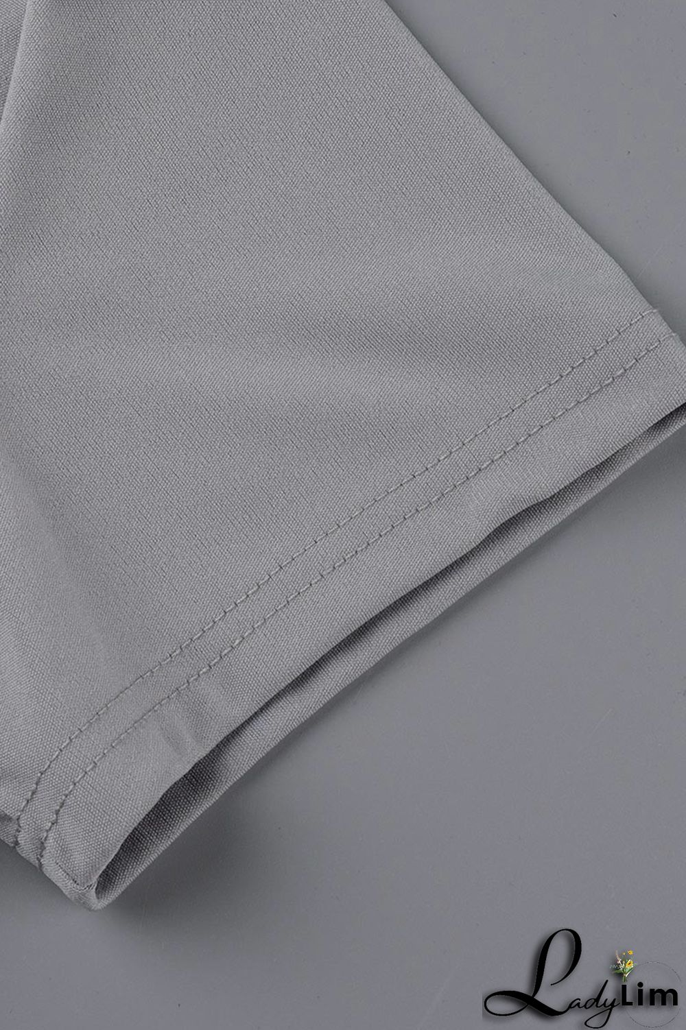 Peacock Blue Fashion Casual Letter Print Basic Zipper Collar Short Sleeve Two Pieces