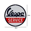 Vespa Service - Round Metal Tin Signs(12*12Inch) - Vehicle