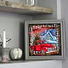 Diamond Painting-DIY Full Round Drill Christmas Car