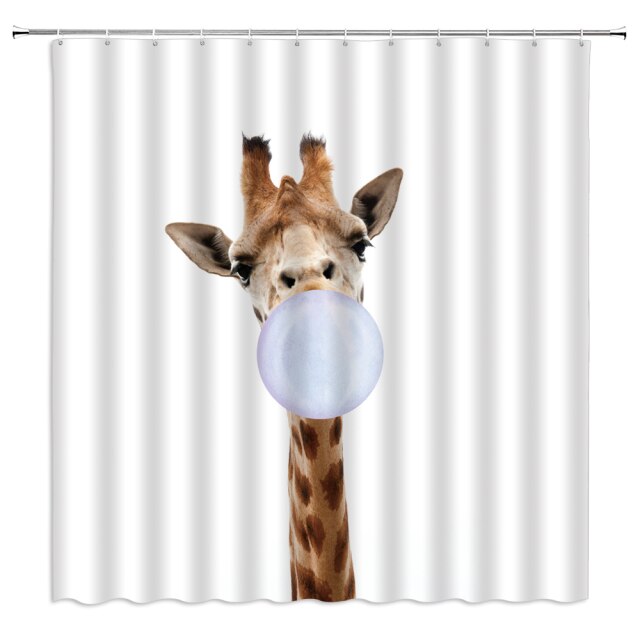 

Shower Curtain – giraffe-180*180cm, 501 Original