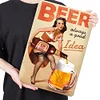 Girl Beer - Vintage Metal Signs - 20*30cm/30*40cm