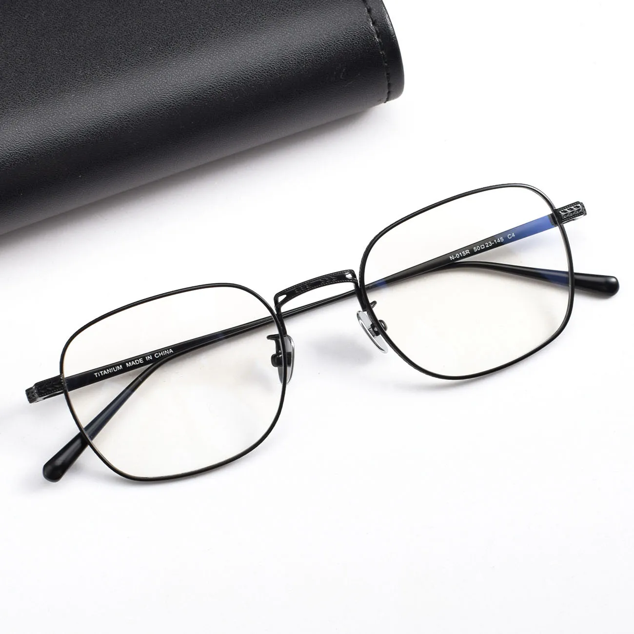 Inner Plant Same Style Square Full Frame Pure Titanium Glasses Frame N ...