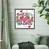 (Multi-Style)Calligraphy-Partial Special Shaped Diamond Painting 30*30CM
