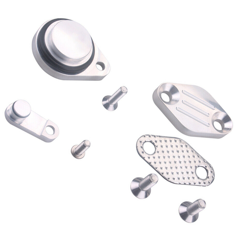 LS EGR DELETE TUBE PURGE PLUG INTAKE EXHAUST BLOCK OFF Plate LSX 4.8L 5