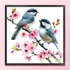 Blossom Birds Bead Embroidery Kit Pre-Printed Bead Cross stitch