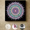DIY Pearl Painting Mandala for Home Wall Decor with Frame(25x25cm)