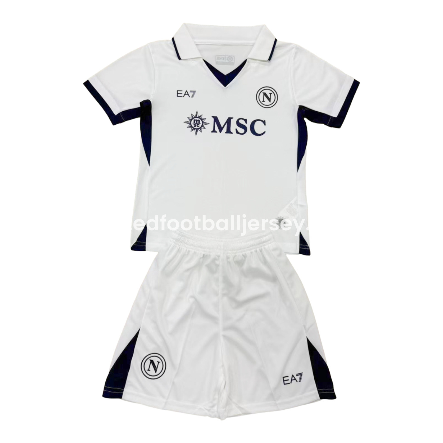 Napoli 24-25 Away Men's Adult Jersey Set - Fans Version