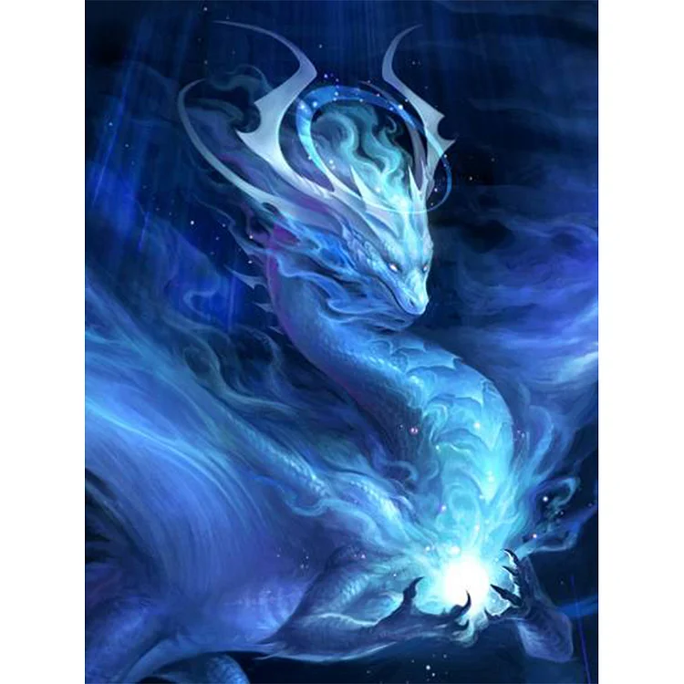 Dragon Fantasy - Printed Cross Stitch 11CT 40*50CM