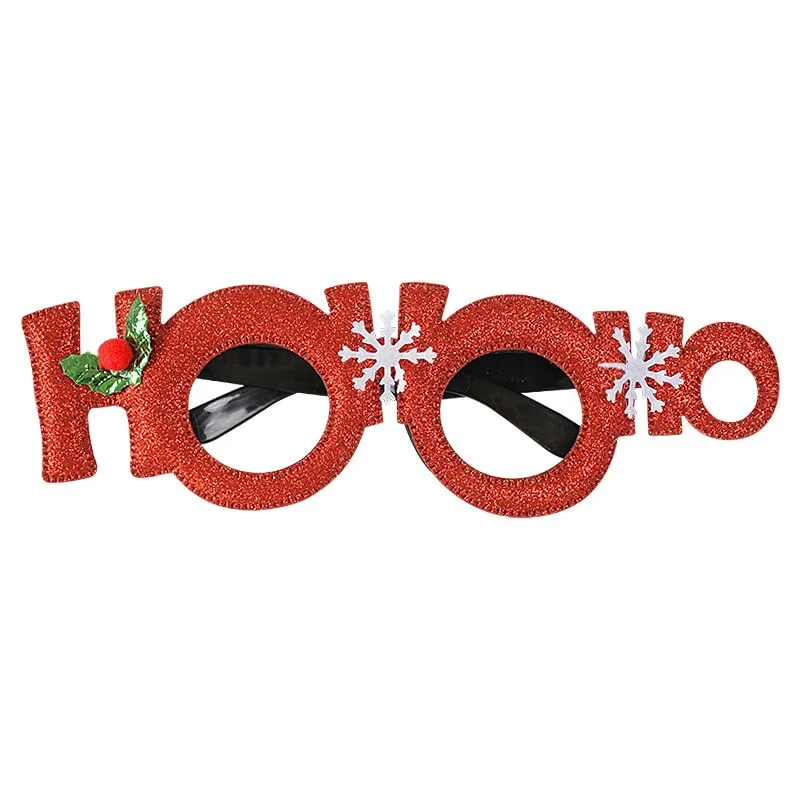 2022 Merry Christmas Glasses Santa Claus Snowman Christmas Decorations For Home Xmas Natal Navidad Decor New Year Kids Gifts