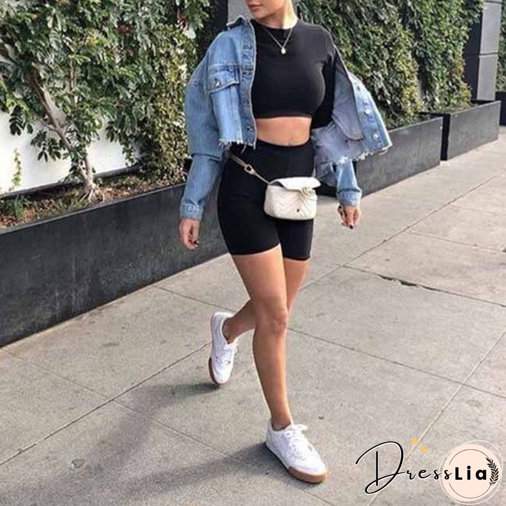 Athletic Spandex Sport Shorts Tight Running Gym Shorts