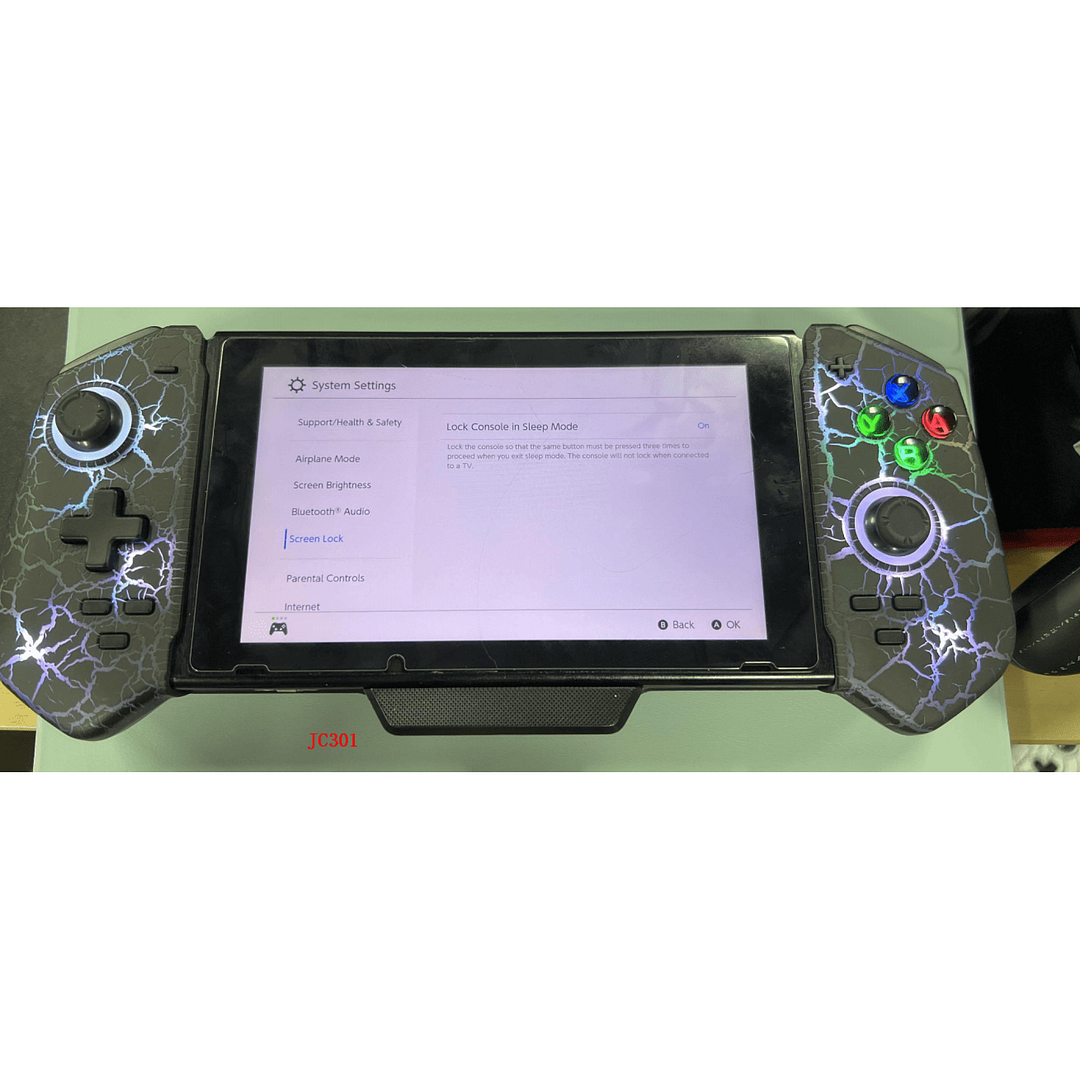 Switch Controller for Switch/Switch OLED, QQV One-Piece Joypad Controller Replacement for Switch Pro Controller, Switch Controllers Remote with Adjustable TURBO,RGB