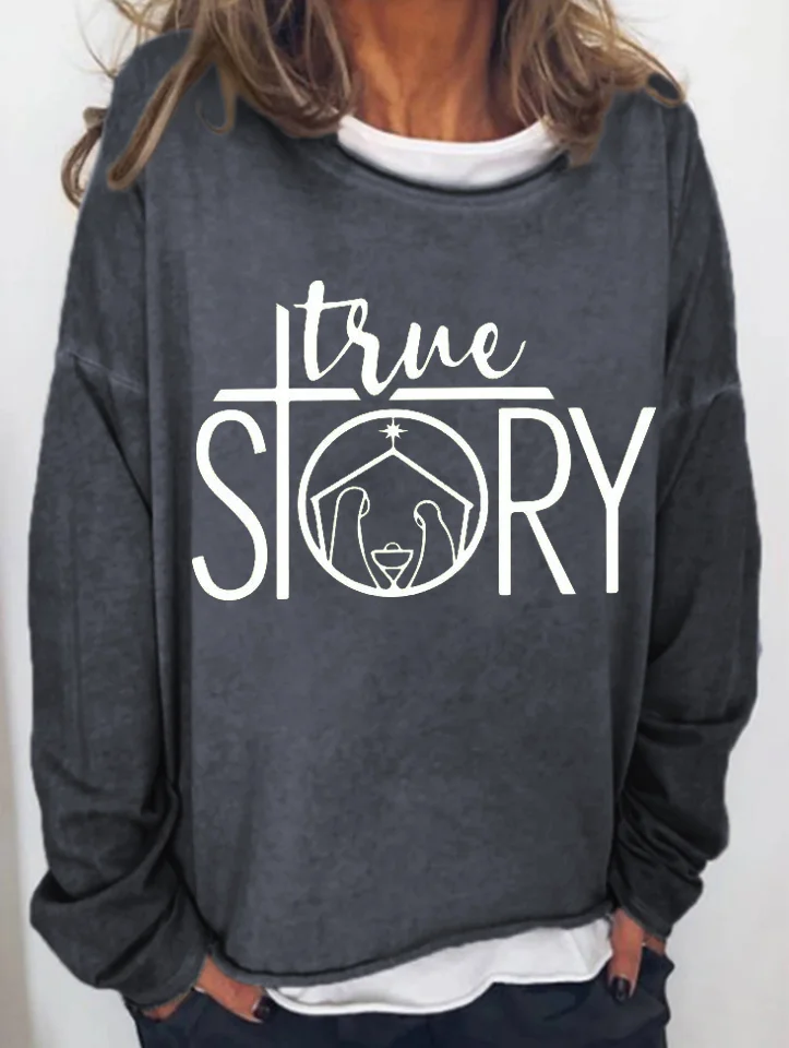 True Story Printed Women's T-shirt