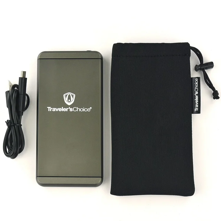 Traveler's Choice Portable Powerbank Charger with Carry Case