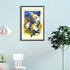 uk.everydayedeals (Limited Stock)Diamond Painting - Full Round - Framed Sunflower Parrot(40*60cm)