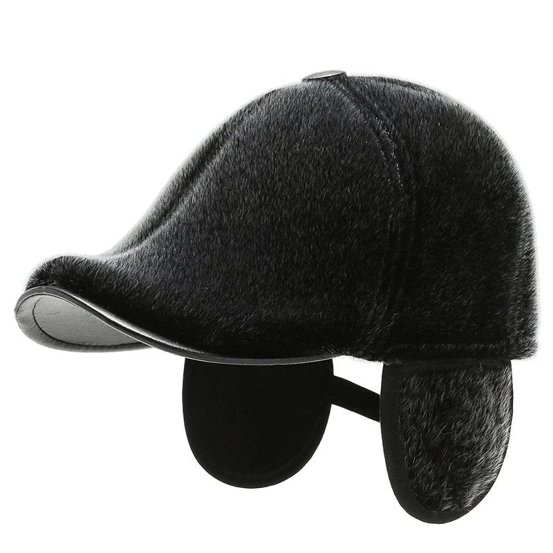 CORDUROY RETRO STYLE FLAT TOP HAT