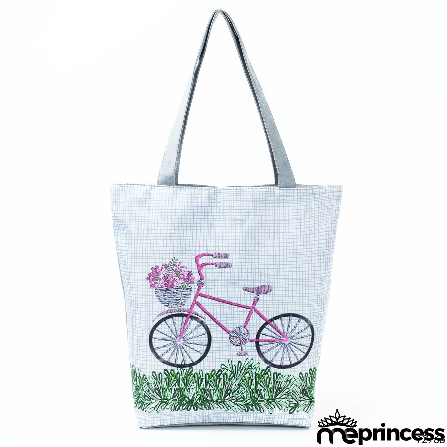 Women's Eiffel Tower Butterfly 3D Print One Shoulder Shopping Bag