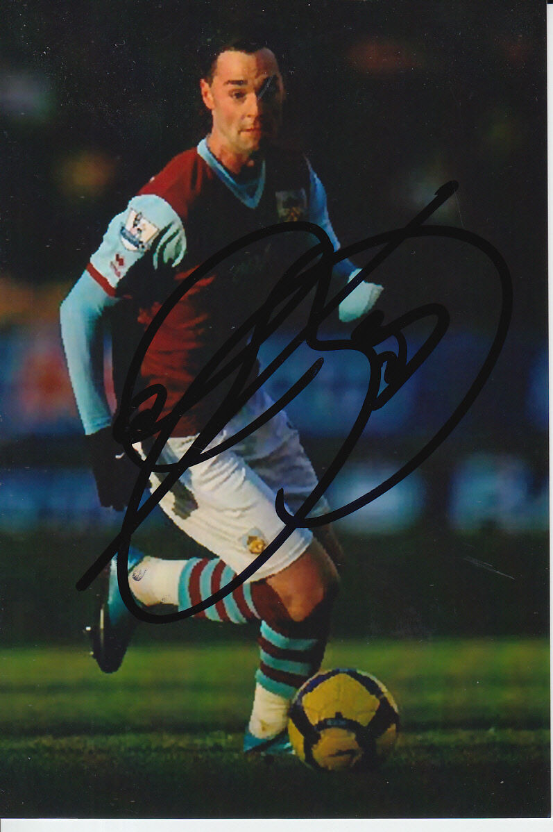 BURNLEY HAND SIGNED CHRIS EAGLES 6X4 Photo Poster painting 3.