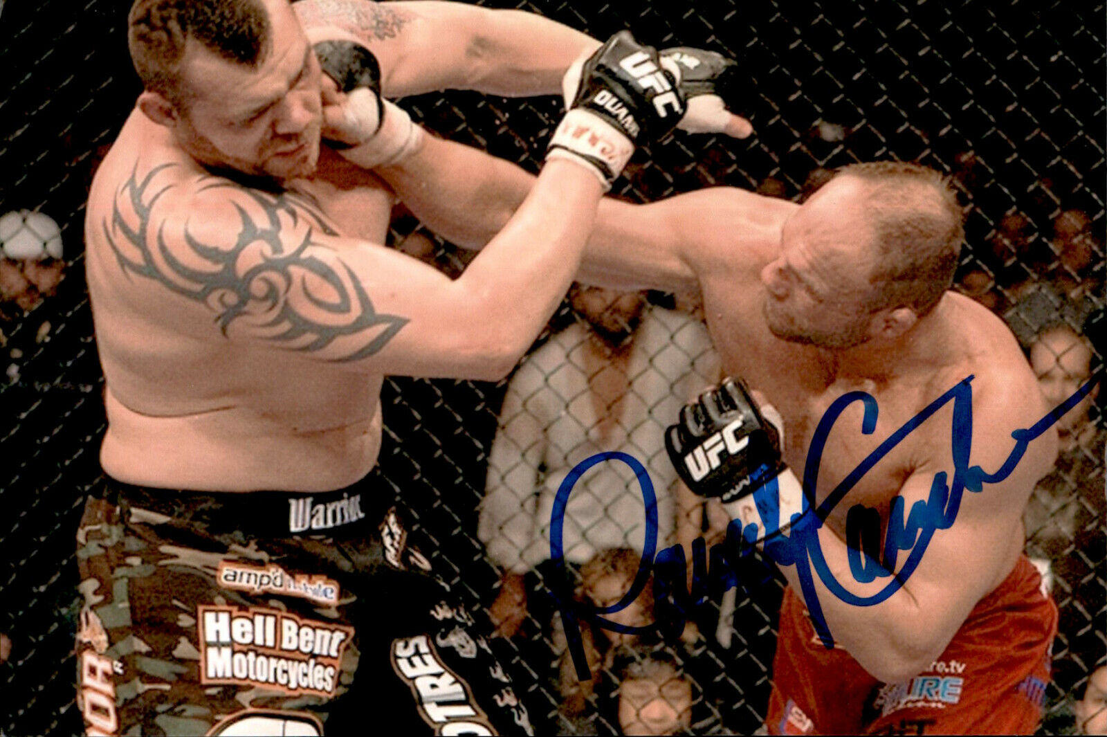 Randy Couture SIGNED autographed 4x6 Photo Poster painting UFC ULTIMATE FIGHTING CHAMPIONSHIP #5