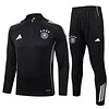 25/26 Germany black Half-Zip Training Jacket Set