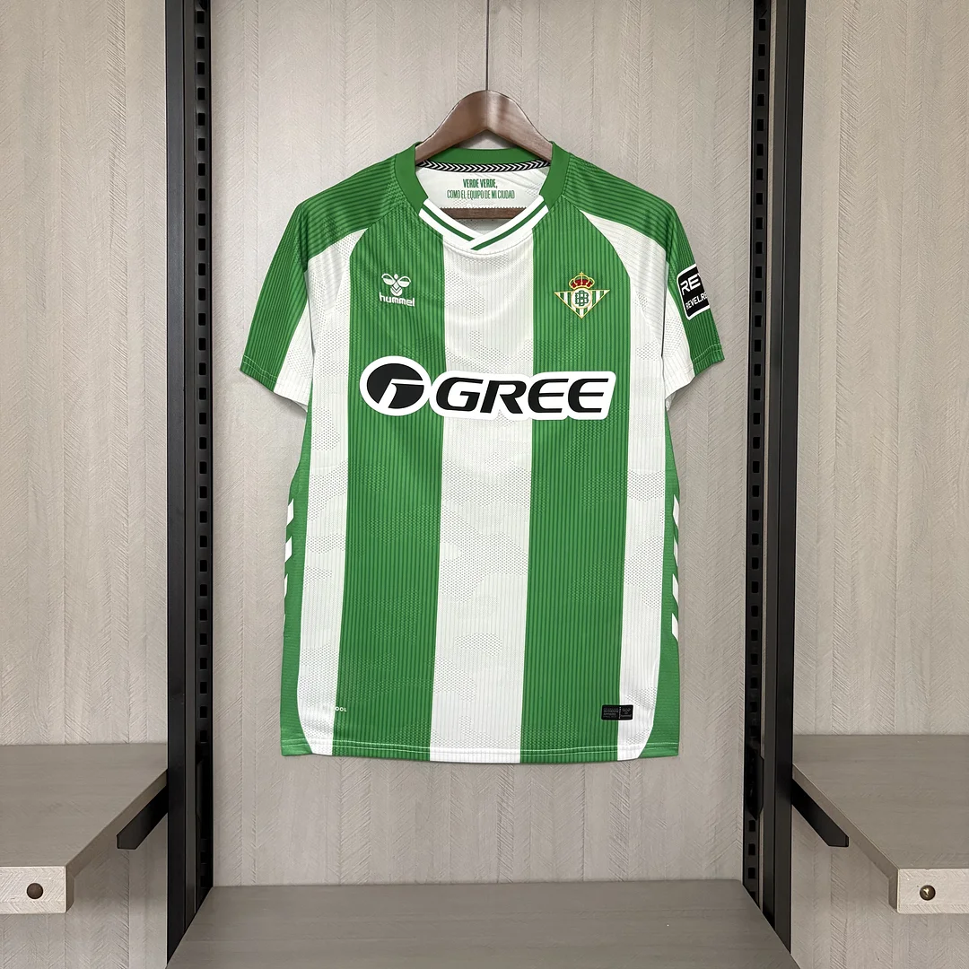 25/26 Real Betis Home Football Shirt 1:1 Thai quality