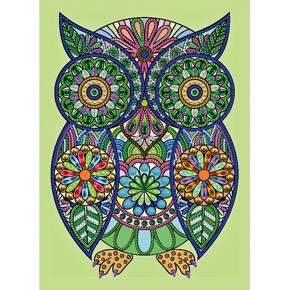 

Owl - Special Shaped Diamond Painting - 30*40CM, 501 Original