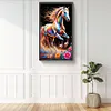 Colorful Horse-Full Round Diamond Painting 40*70CM (Big Size)