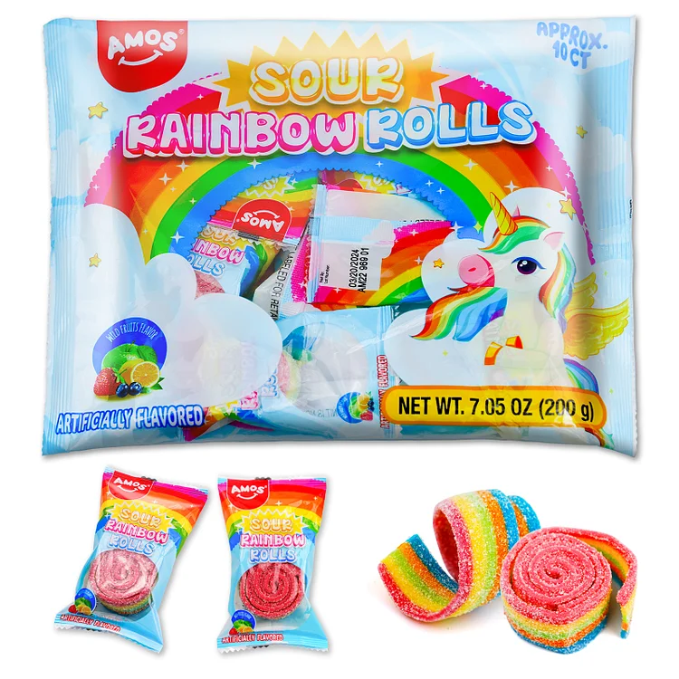 Sour Belts Candy - Arcade Snacks