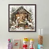 Nativity-11CT Stamped Cross Stitch 45*45cm/17.72*17.72in