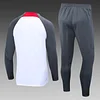 2023/2024 Liverpool Half-Pull Training Suit White Jersey 1:1 Thai Quality Set love fball