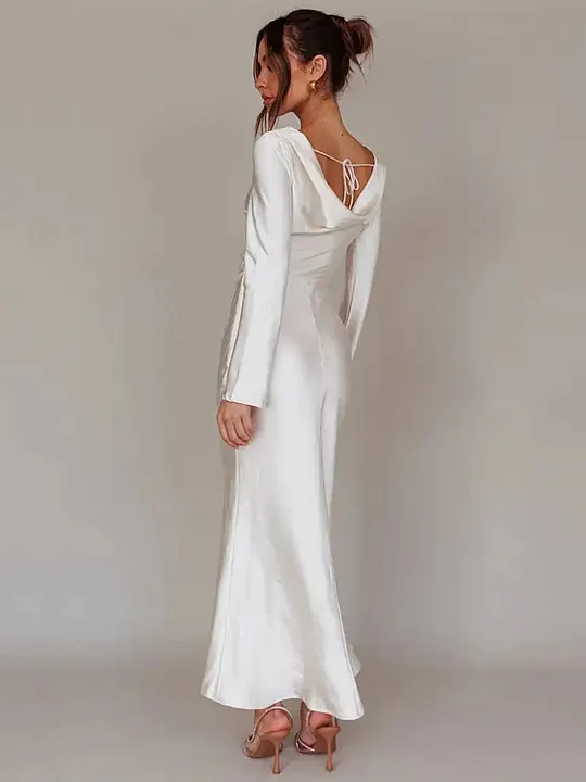 strapless open back dress Party Wear Indo Western Dress main image 1