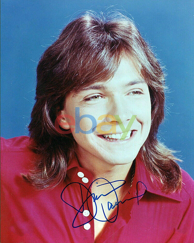 DAVID CASSIDY SIGNED 8X10 Photo Poster painting THE PARTRIDGE FAMILY reprint