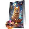 Diamond Painting-DIY Full Round Drill Dog(40*60CM)