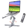 N86 Laptop Stand 360&deg; Rotating Foldable Ergonomic Stand Adjustable Height For Collaborative Work And Easy Storage Suitable For 16" Laptops